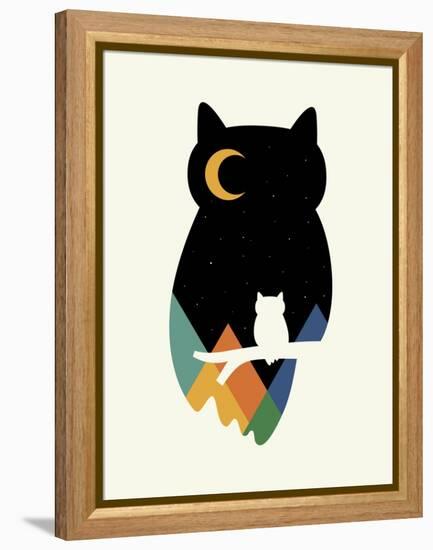 Eye on Owl-Andy Westface-Framed Premier Image Canvas