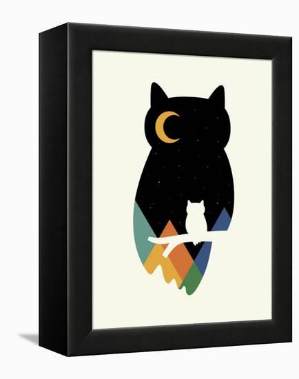 Eye on Owl-Andy Westface-Framed Premier Image Canvas