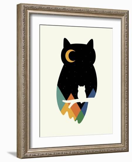 Eye on Owl-Andy Westface-Framed Giclee Print