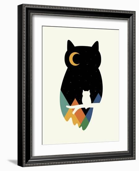 Eye on Owl-Andy Westface-Framed Giclee Print