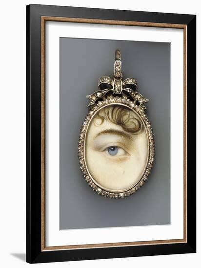 Eye Portrait, C.1810-English School-Framed Giclee Print