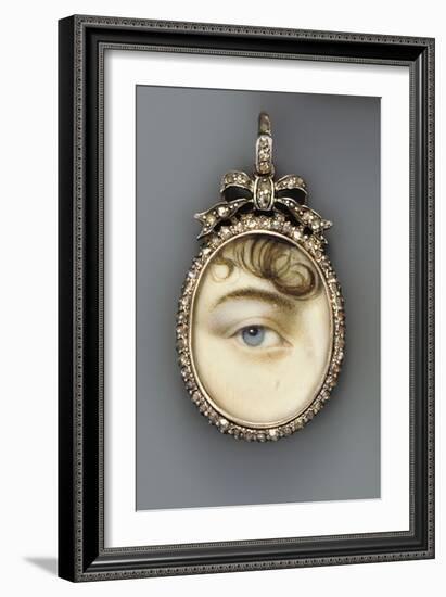 Eye Portrait, C.1810-English School-Framed Giclee Print