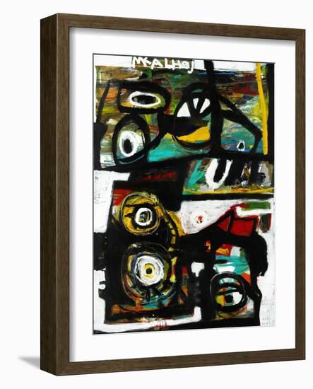 Eye Study-Martin Kalhoej-Framed Art Print