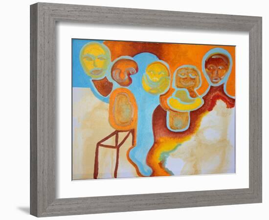 Eye Witnesses Nr 1, 2009-Jan Groneberg-Framed Giclee Print