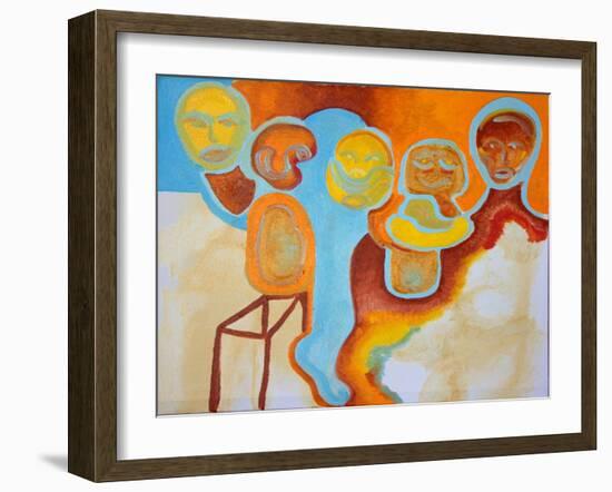 Eye Witnesses Nr 1, 2009-Jan Groneberg-Framed Giclee Print