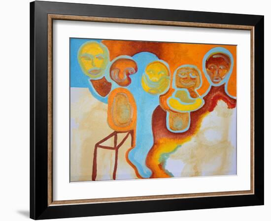 Eye Witnesses Nr 1, 2009-Jan Groneberg-Framed Giclee Print