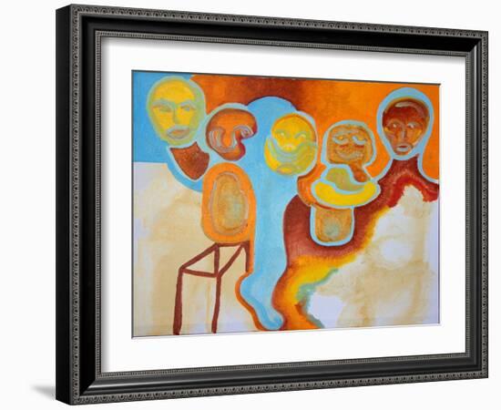 Eye Witnesses Nr 1, 2009-Jan Groneberg-Framed Giclee Print