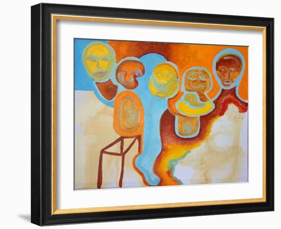 Eye Witnesses Nr 1, 2009-Jan Groneberg-Framed Giclee Print