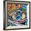 Eye-Abstract Graffiti-Framed Giclee Print