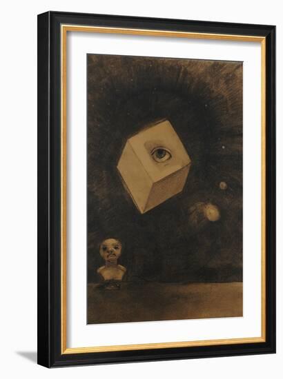 Eye-Odilon Redon-Framed Giclee Print