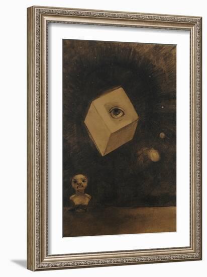 Eye-Odilon Redon-Framed Giclee Print