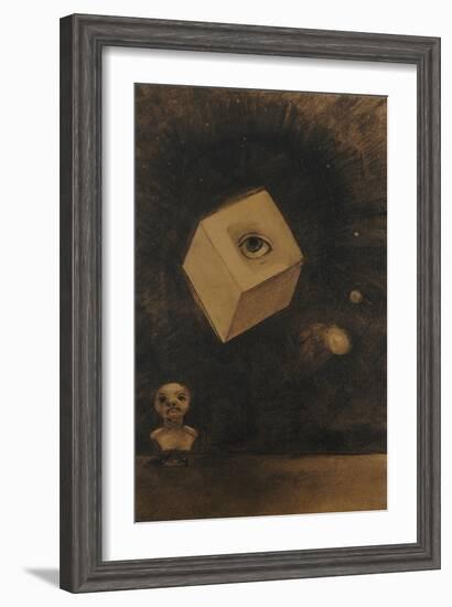 Eye-Odilon Redon-Framed Giclee Print