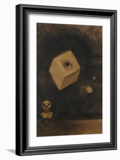 Eye-Odilon Redon-Framed Giclee Print