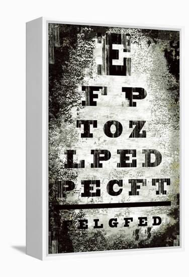 Eyechart-Tracy Hiner-Framed Premier Image Canvas