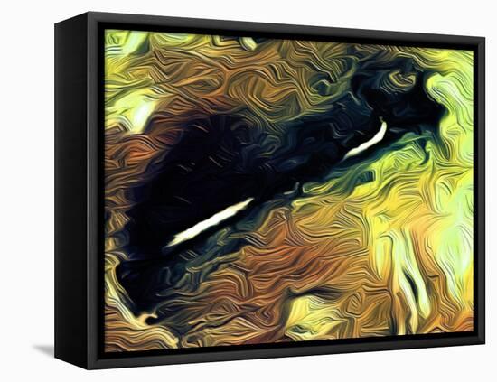 Eyes, 2021 (Digital)-Scott J Davis-Framed Premier Image Canvas