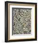 Eyes in the Heat, 1946-Jackson Pollock-Framed Art Print