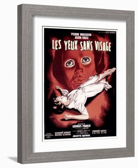 Eyes Without a Face, (aka Les Yeux Sans Visage), 1959-null-Framed Art Print