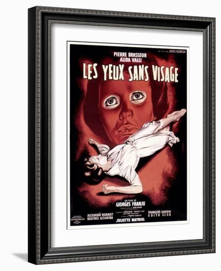 Eyes Without a Face, (aka Les Yeux Sans Visage), 1959-null-Framed Art Print