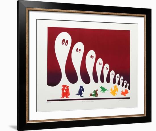 Eyes Witness Mews-Jean Sariano-Framed Limited Edition