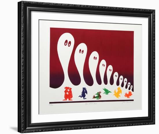 Eyes Witness Mews-Jean Sariano-Framed Limited Edition