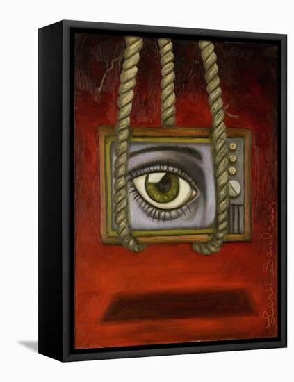 Eyewitness 2-Leah Saulnier-Framed Premier Image Canvas