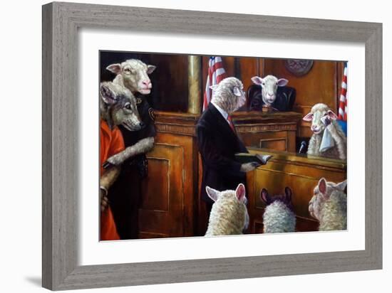 Eyewitness-Lucia Heffernan-Framed Art Print