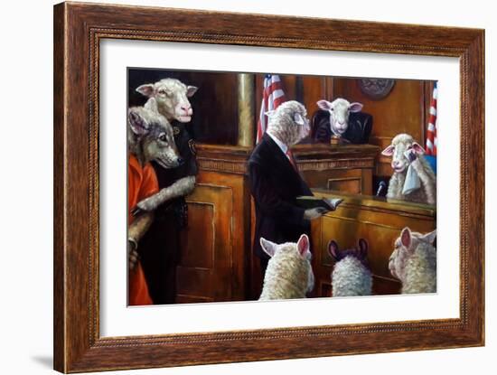 Eyewitness-Lucia Heffernan-Framed Art Print