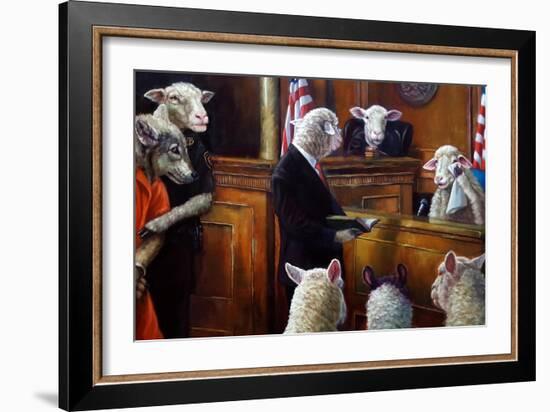 Eyewitness-Lucia Heffernan-Framed Art Print