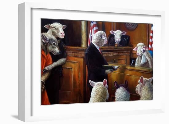 Eyewitness-Lucia Heffernan-Framed Art Print