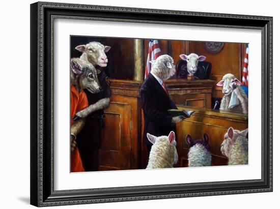 Eyewitness-Lucia Heffernan-Framed Art Print