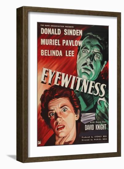 Eyewitness-null-Framed Art Print