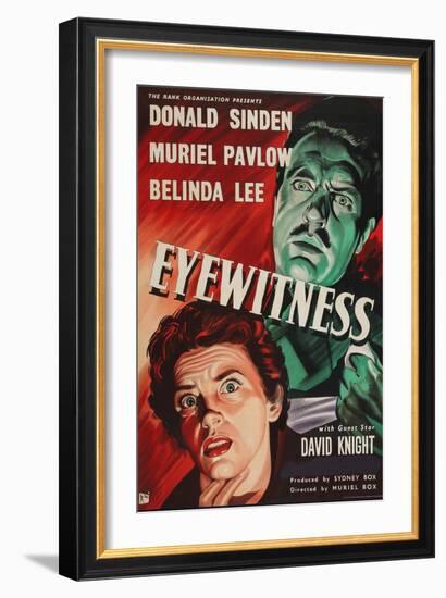 Eyewitness-null-Framed Art Print