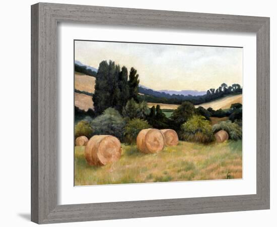 Eynsford Valley-Cristiana Angelini-Framed Giclee Print