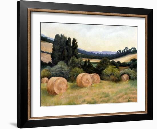 Eynsford Valley-Cristiana Angelini-Framed Giclee Print