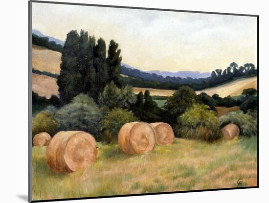 Eynsford Valley-Cristiana Angelini-Mounted Giclee Print