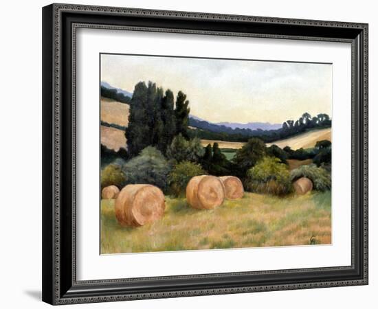 Eynsford Valley-Cristiana Angelini-Framed Giclee Print