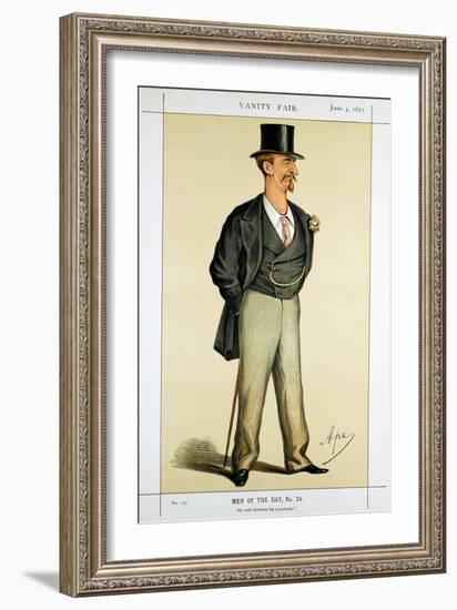 Eyre Massey Shaw, British Firefighter, 1871-Carlo Pellegrini-Framed Giclee Print