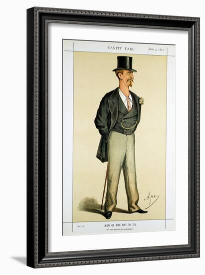 Eyre Massey Shaw, British Firefighter, 1871-Carlo Pellegrini-Framed Giclee Print