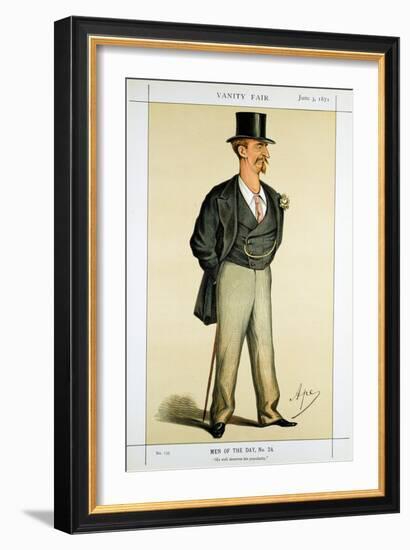 Eyre Massey Shaw, British Firefighter, 1871-Carlo Pellegrini-Framed Giclee Print