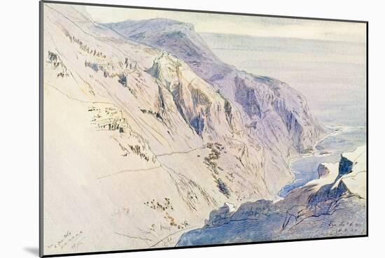 Eza (Eze), 1864-Edward Lear-Mounted Giclee Print