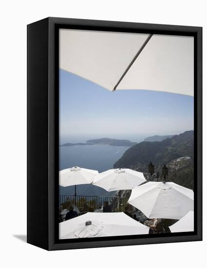 Eze, Alpes Maritimes, Provence, Cote d'Azur, French Riviera, France, Mediterranean-Angelo Cavalli-Framed Premier Image Canvas