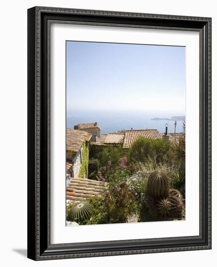 Eze, Alpes Maritimes, Provence, Cote d'Azur, French Riviera, France, Mediterranean-Angelo Cavalli-Framed Photographic Print