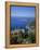 Eze and St. Jean-Cap-Ferrat, Cote d'Azur, Provence, France, Mediterranean-Roy Rainford-Framed Premier Image Canvas