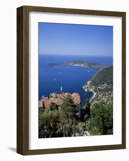 Eze and St. Jean-Cap-Ferrat, Cote d'Azur, Provence, France, Mediterranean-Roy Rainford-Framed Photographic Print