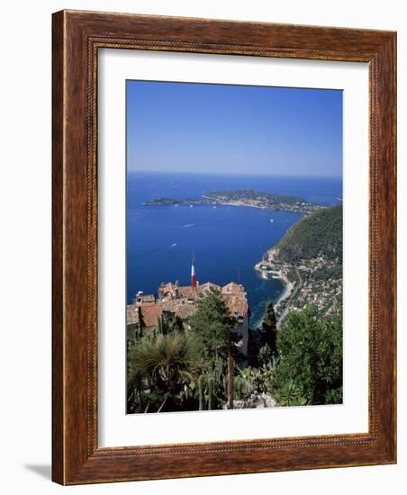 Eze and St. Jean-Cap-Ferrat, Cote d'Azur, Provence, France, Mediterranean-Roy Rainford-Framed Photographic Print