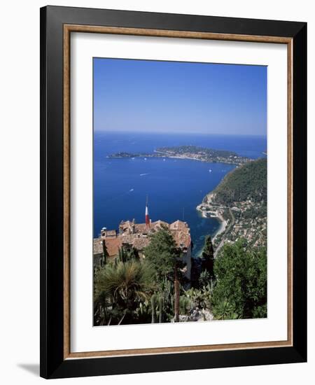 Eze and St. Jean-Cap-Ferrat, Cote d'Azur, Provence, France, Mediterranean-Roy Rainford-Framed Photographic Print