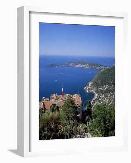 Eze and St. Jean-Cap-Ferrat, Cote d'Azur, Provence, France, Mediterranean-Roy Rainford-Framed Photographic Print