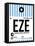 EZE Buenos Aires Luggage Tag I-NaxArt-Framed Stretched Canvas