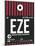 EZE Buenos Aires Luggage Tag II-NaxArt-Mounted Art Print