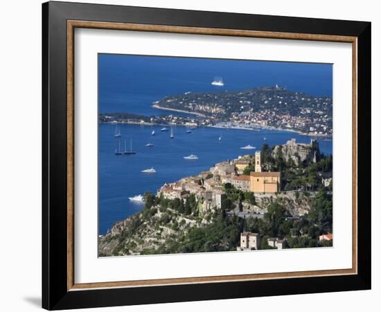 Eze, French Riviera, Cote D'Azur, France-Doug Pearson-Framed Photographic Print